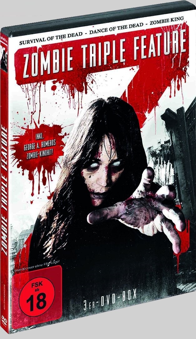 Zombie King aka King Of The Dead - 2015 Box Set DVD art - Nathan Head bad zombie horror